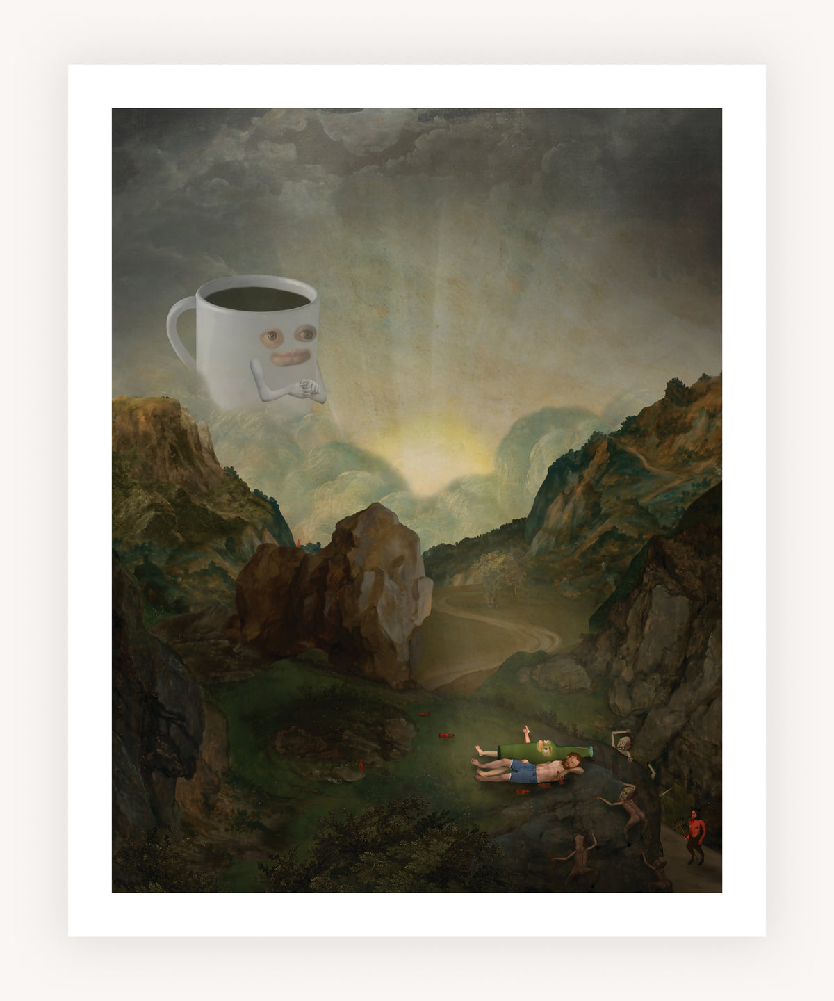Coffee God (print)