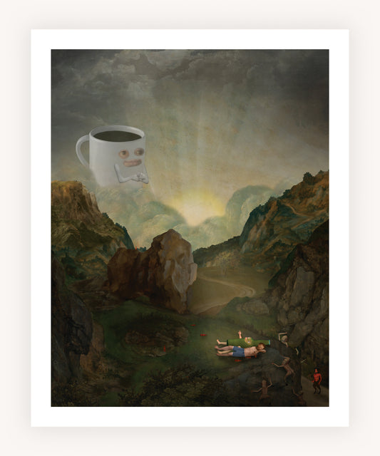 Coffee God (print)