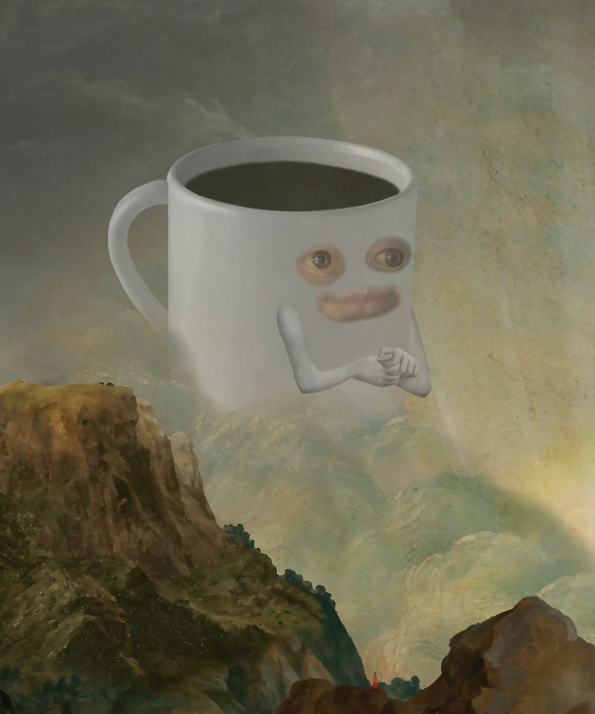 Coffee God (print)